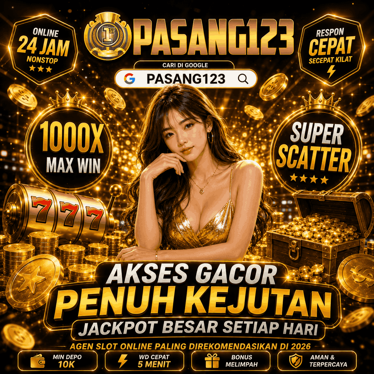 PASANG123 DAFTAR Front Black 
